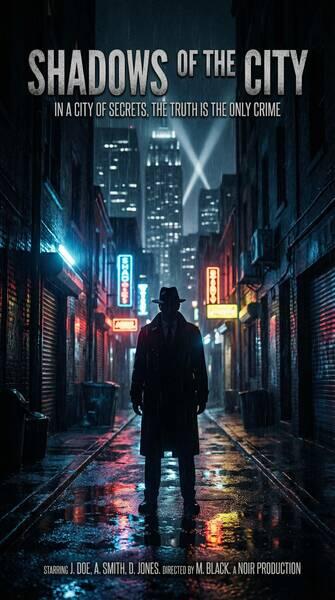 《暗夜追踪》高清悬疑视频海报