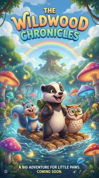 《森林奇遇》高清动画视频海报